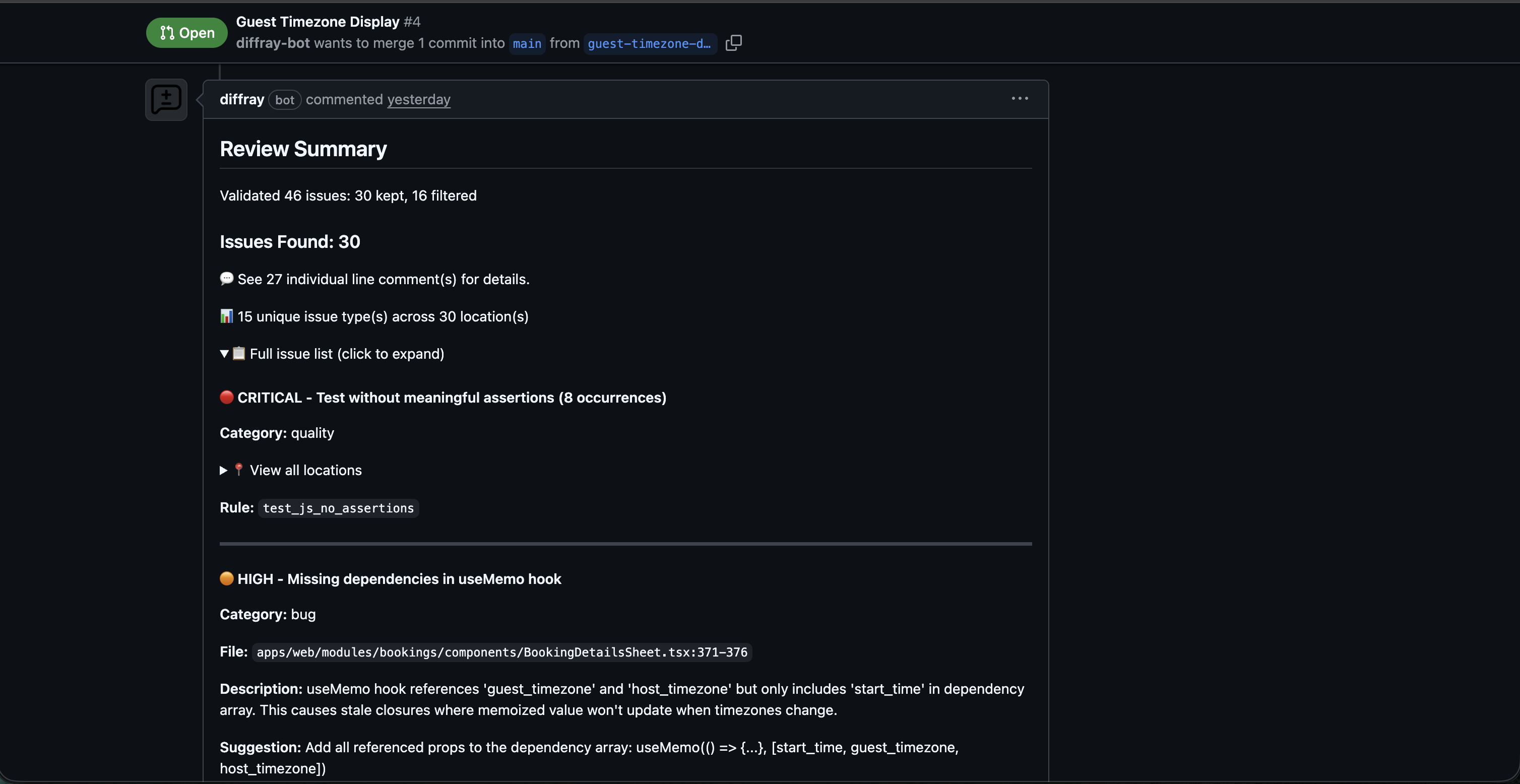 Receba Revisões Inteligentes